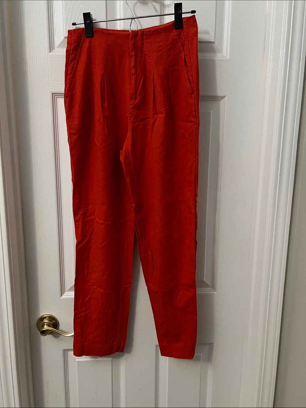 a new day Orange/Red Straight-Leg Women's Trousers